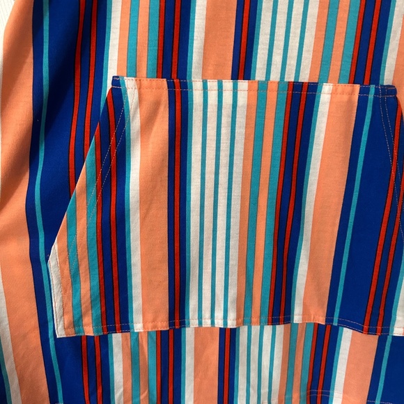 LuLaRoe Amber hoodie , NWT, 3x, multi striped - Picture 5 of 8
